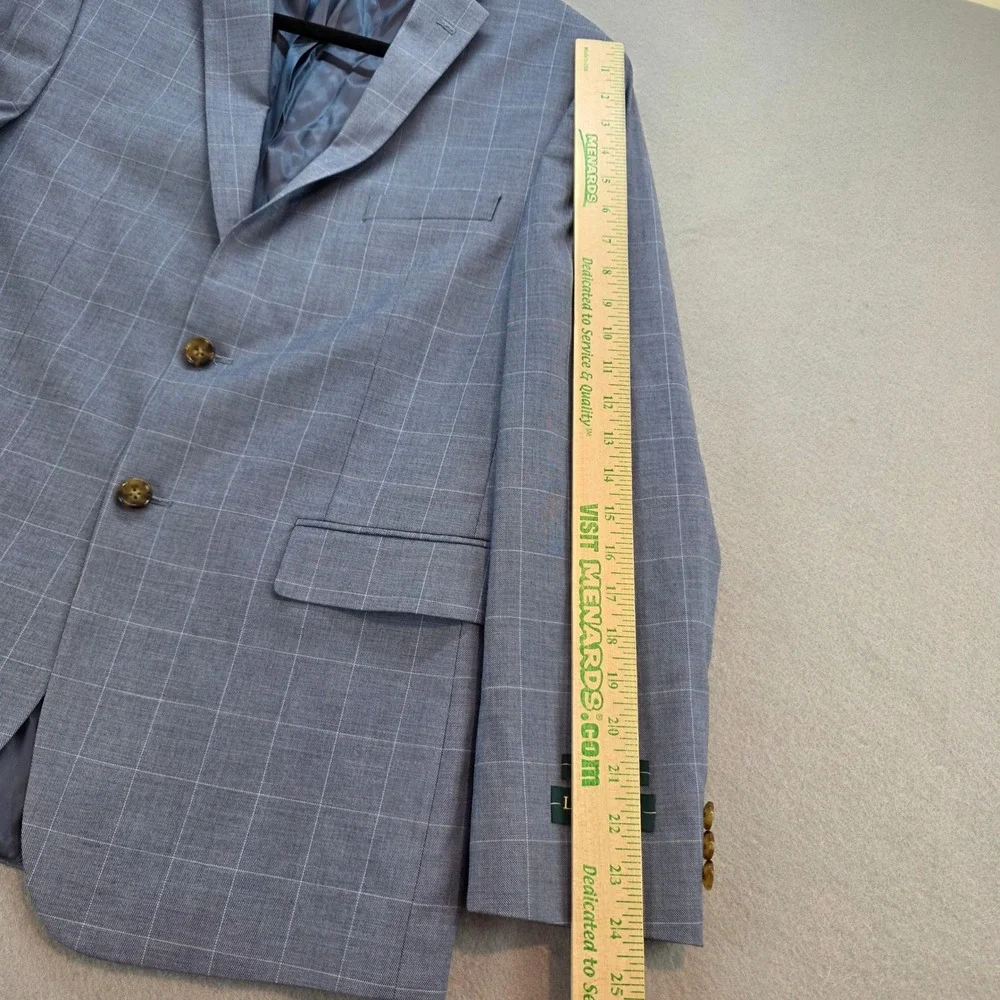 Lauren Ralph Lauren NEW Kids Blazer Suit Separate Blue Plaid Windowpane 20R Boys
